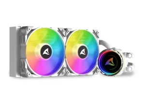 Cooler Liquid Sharkoon S80 RGB 240 AIO Sockets Intel/AMD White